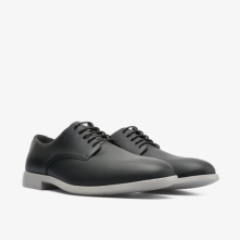 Camper Truman Formal Shoes Black - Mens Singapore NCSJAY-446